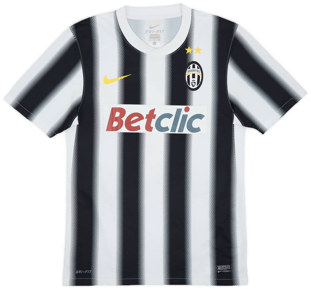 2011-12 Juventus Home Shirt Del Piero #10 - 7/10 - (S)