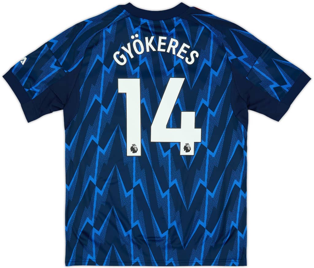 2025-26 Arsenal Away Shirt Gyokeres #14 (KIDS)