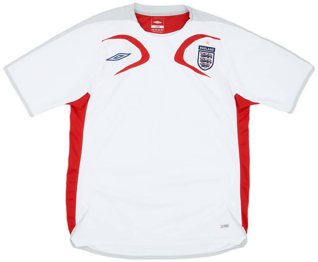2005-06 England Umbro Training Shirt - 8/10 - (L)