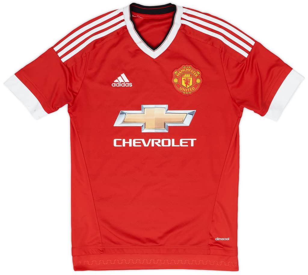 2015-16 Manchester United Home Shirt - 4/10 - (S)