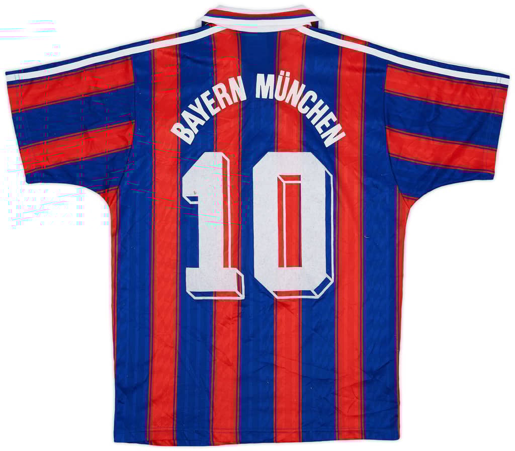 1995-97 Bayern Munich Home Shirt #10 - 8/10 - (S)