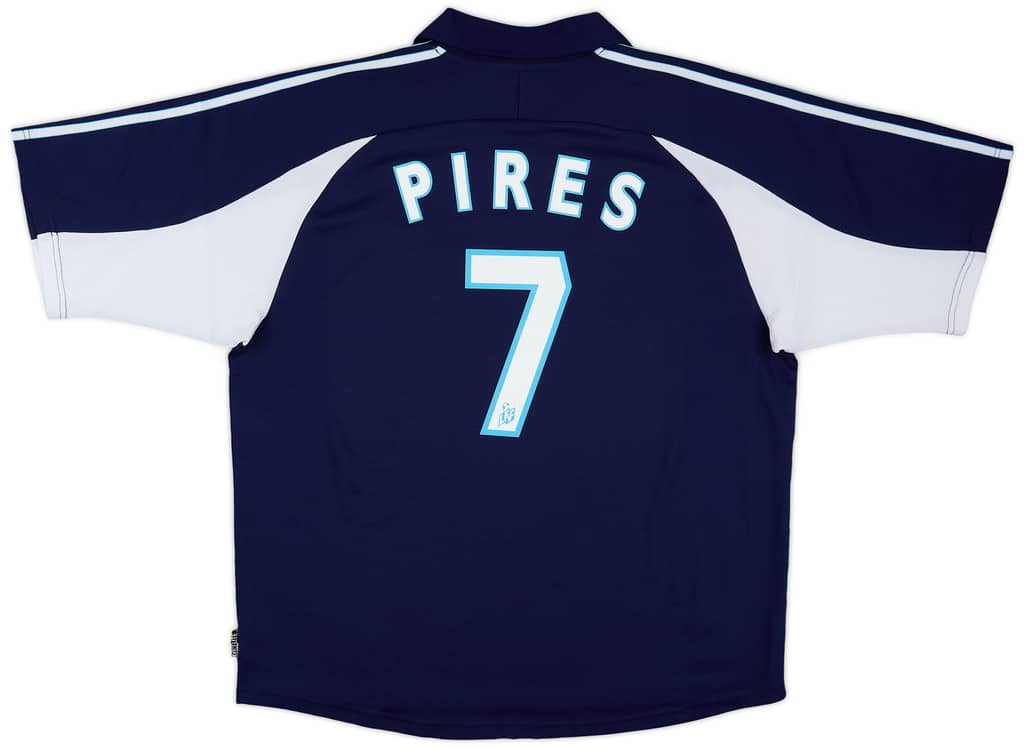 1999-00 Olympique Marseille Away Shirt Pires #7 - 8/10 - (XL)