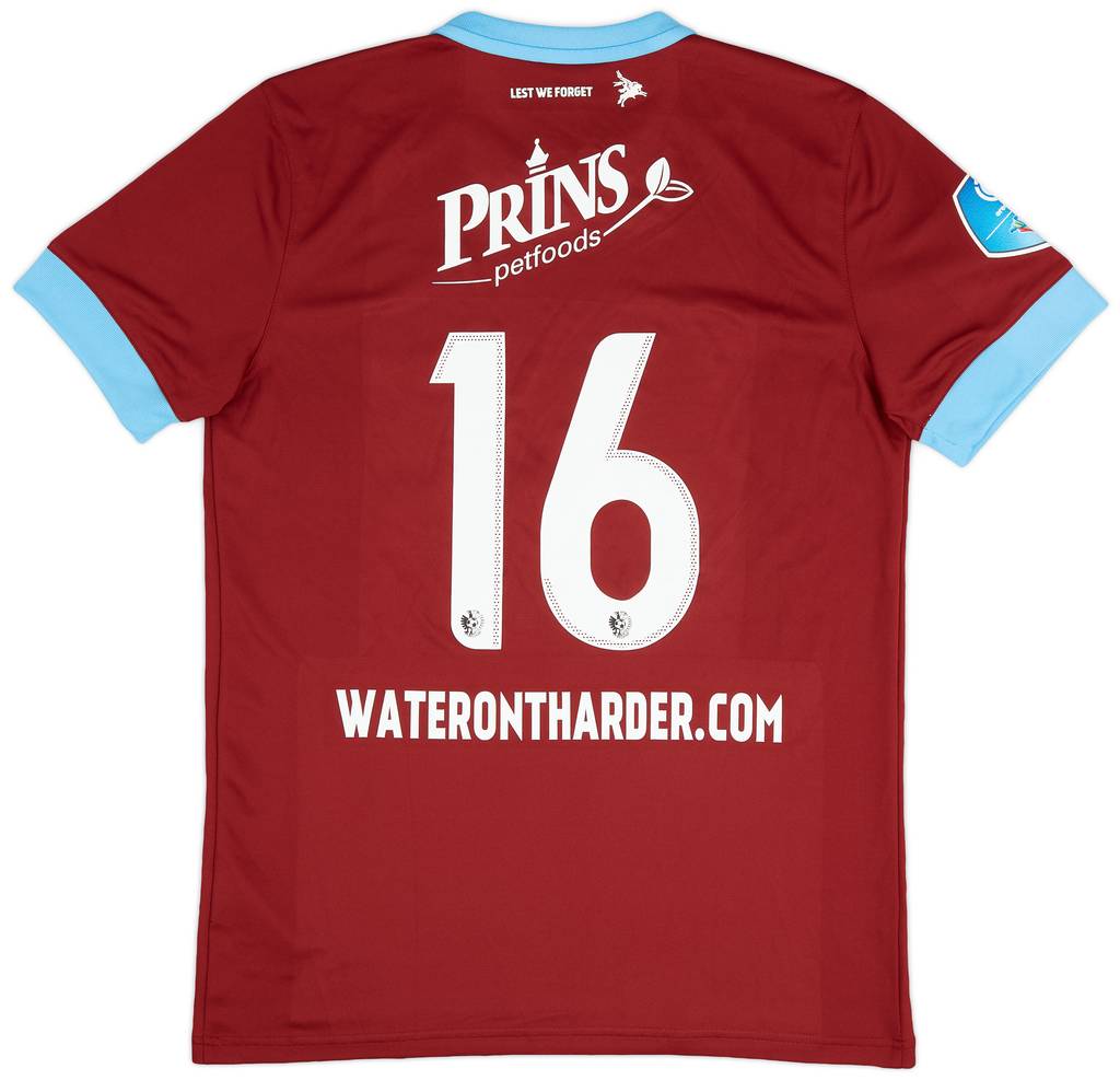 2019-20 Vitesse Match Issue Away Shirt #16 (Beerens)