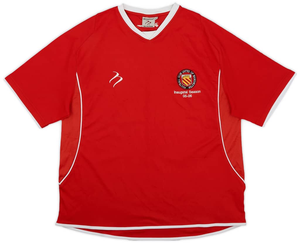 2005-06 FC United of Manchester Home Shirt - 7/10 - (L)