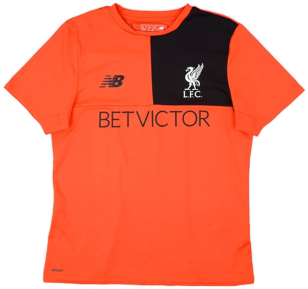 2016-17 Liverpool New Balance Training Shirt - 8/10 - (S)