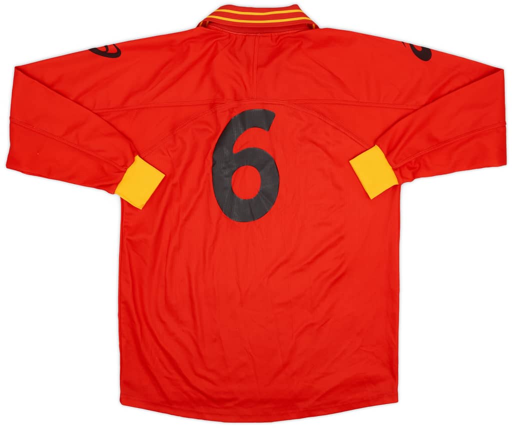 2001-02 Messina Away L/S Shirt #6 - 8/10 - (M)