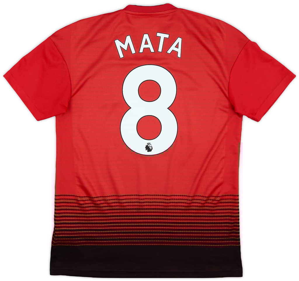 2018-19 Manchester United Home Shirt Mata #8 - 6/10 - (S)