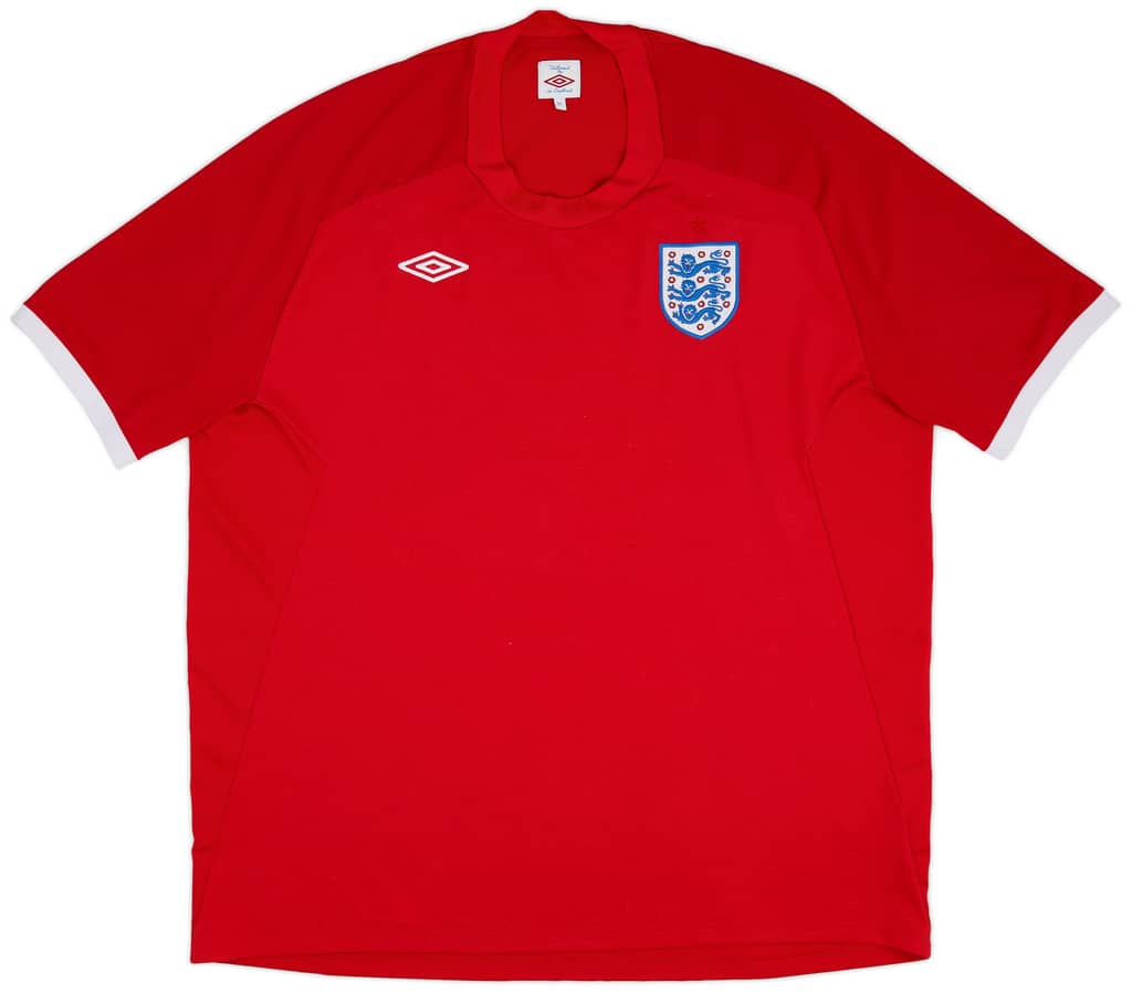 2010-11 England Away Shirt - 8/10 - (3XL)