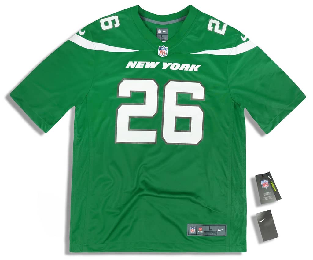 2019 New York Jets Bell #26 Nike Game Jersey (Home) L - W/Tags
