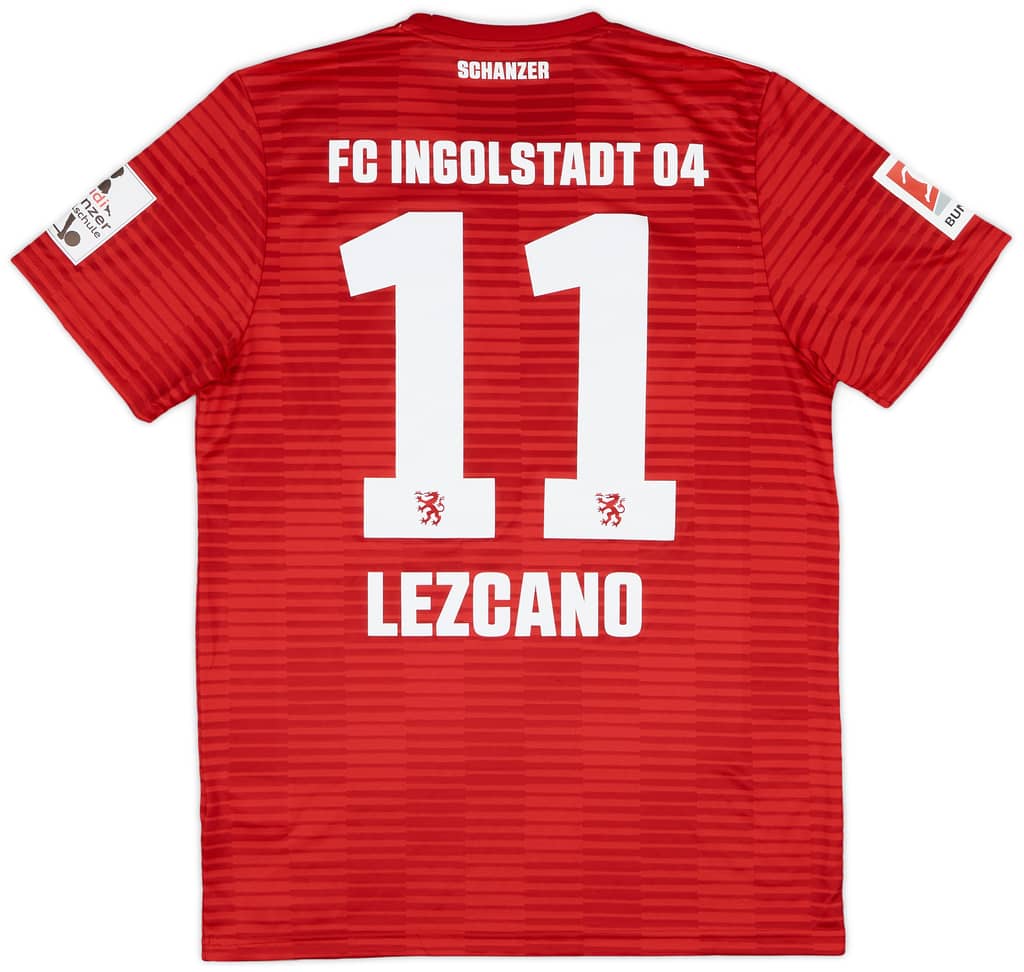 2018-19 FC Ingolstadt Match Issue Home Shirt Lezcano #11