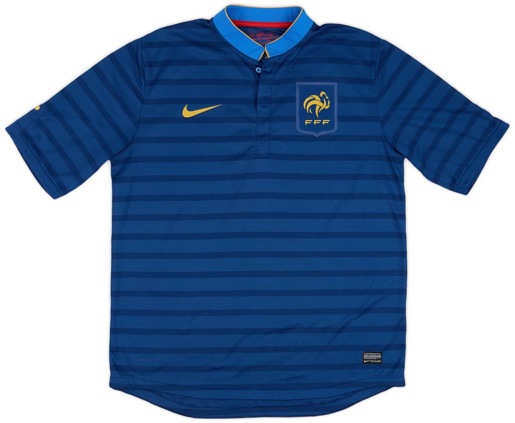 2012-13 France Player Issue Home Shirt #7 - 8/10 - (L)