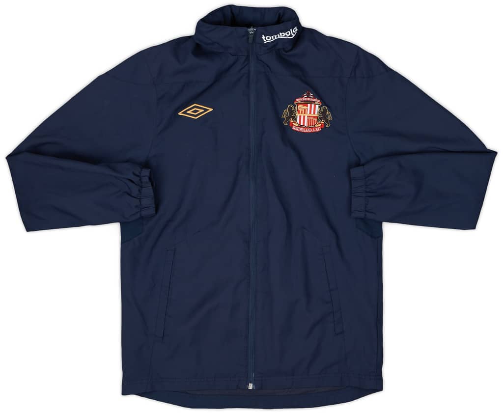 2010-11 Sunderland Umbro Hooded Rain Jacket - 8/10 - (S)