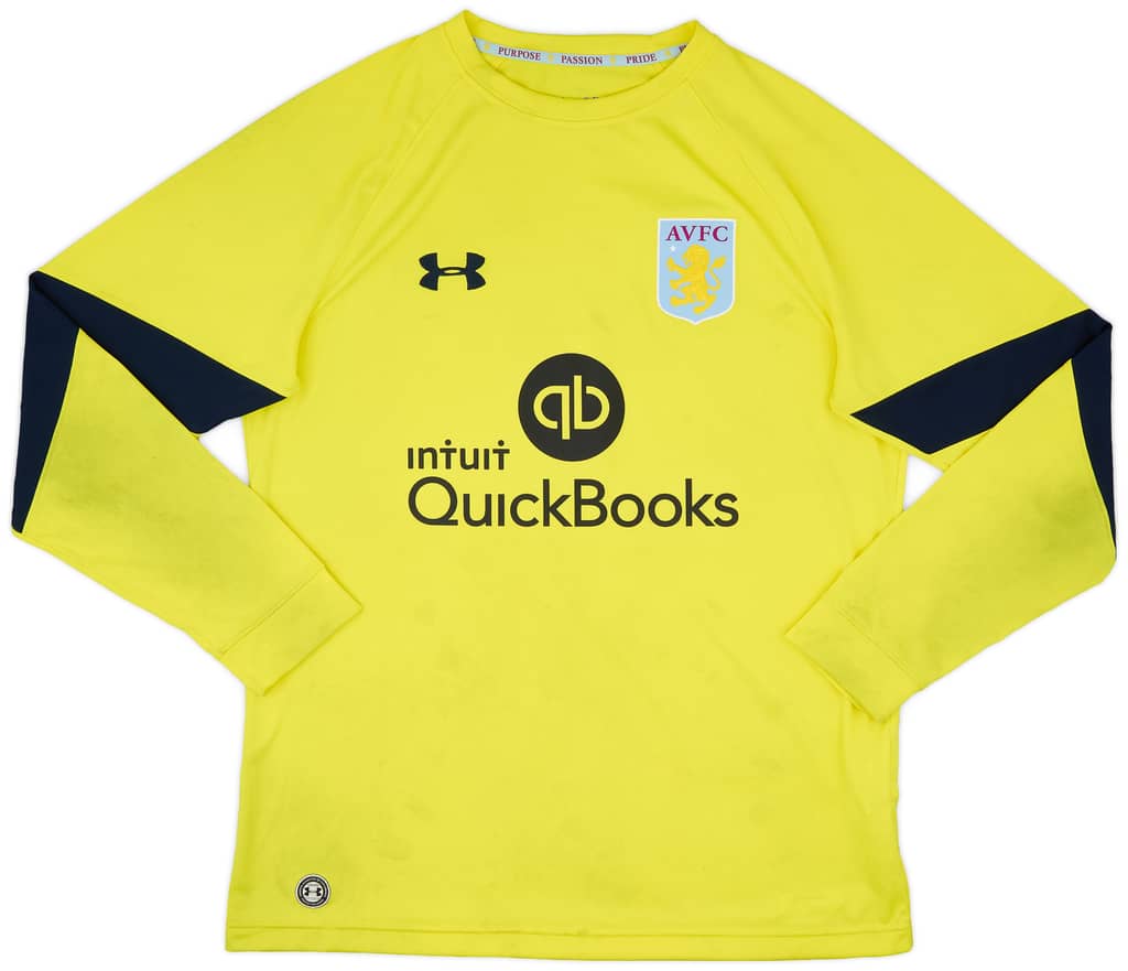2016-17 Aston Villa GK Shirt - 4/10 - (XL)