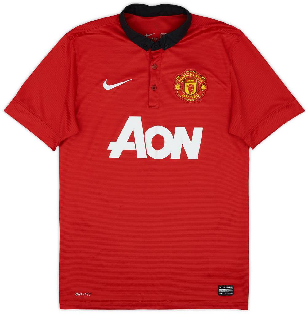 2013-14 Manchester United Home Shirt Rooney #10 - 6/10 - (S)