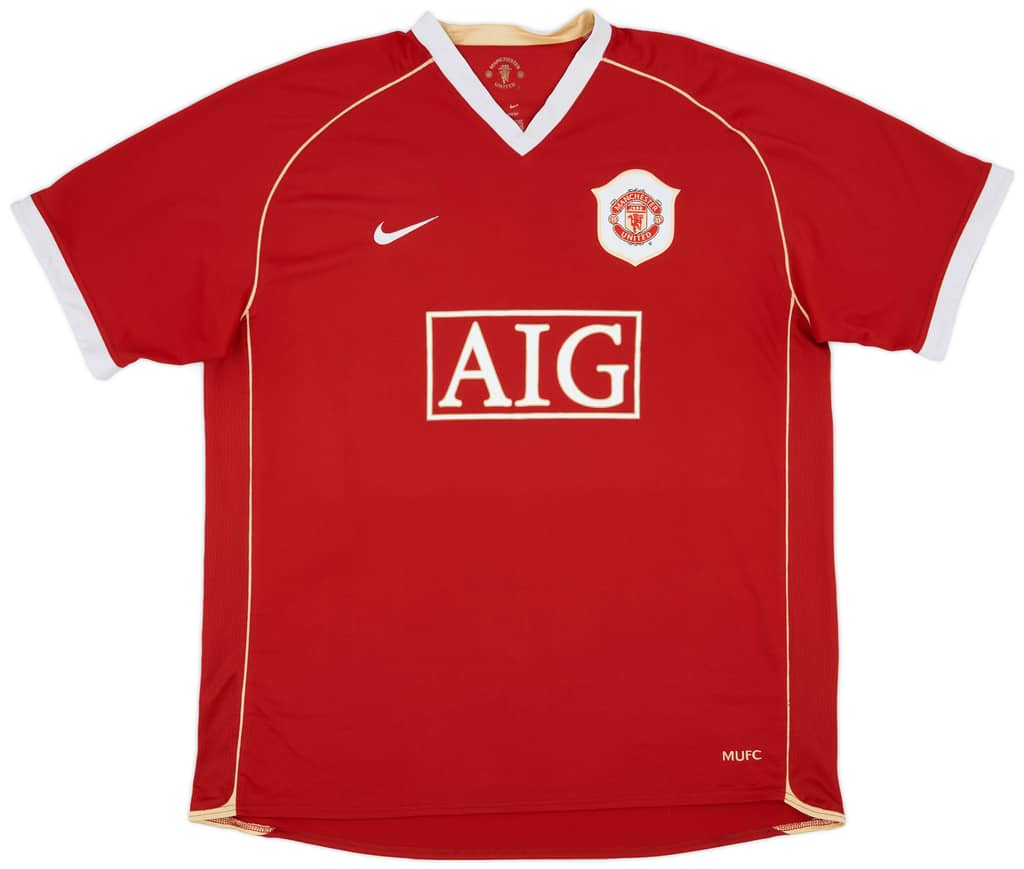 2006-07 Manchester United Home Shirt Rooney #8 - 6/10 - (XXL)