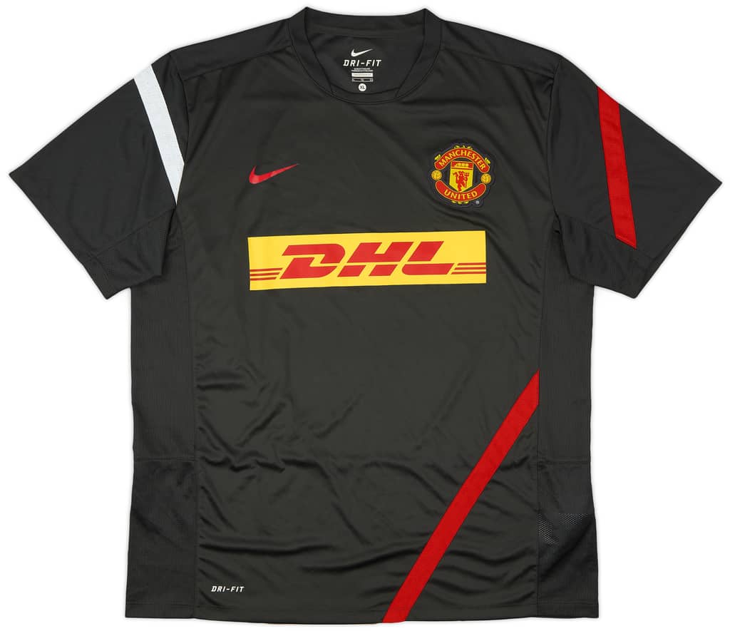 2012-13 Manchester United Nike Training Shirt - 9/10 - (XL)