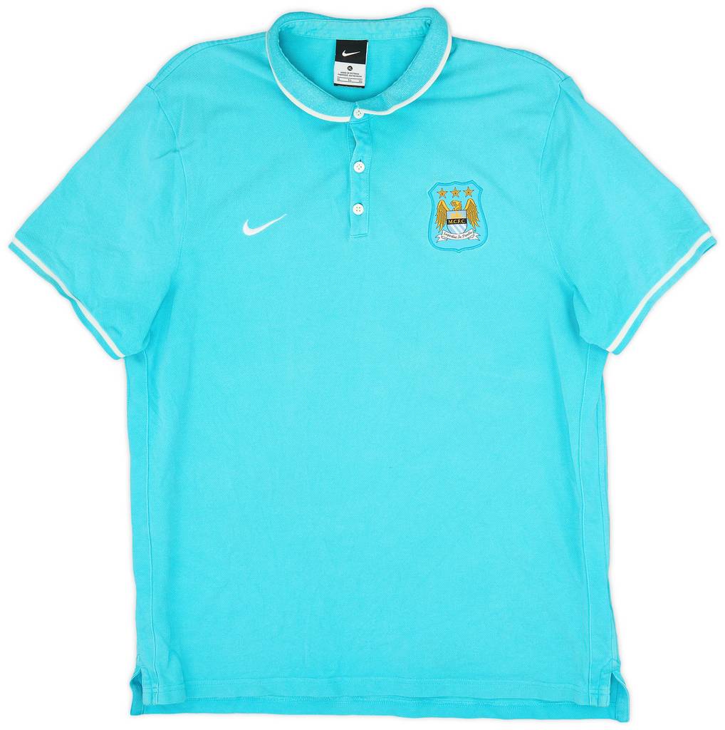 2015-16 Manchester City Nike Polo Shirt - 7/10 - (XL)
