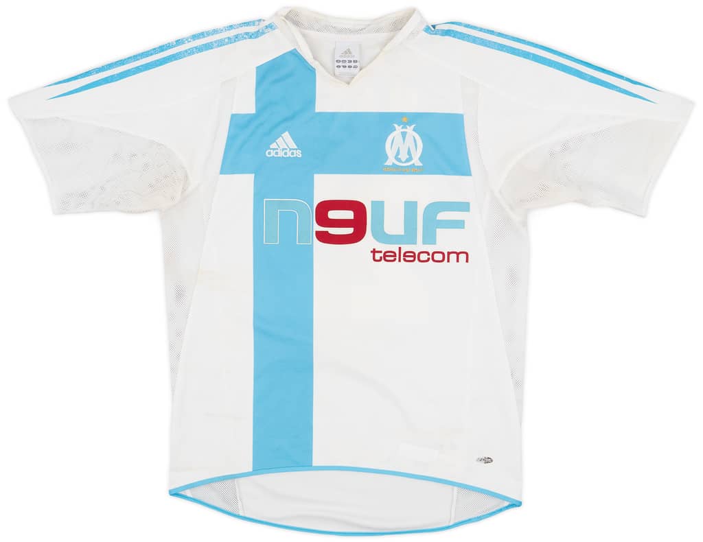 2004-05 Olympique Marseille Home Shirt Nasri #22 - 5/10 - (S)