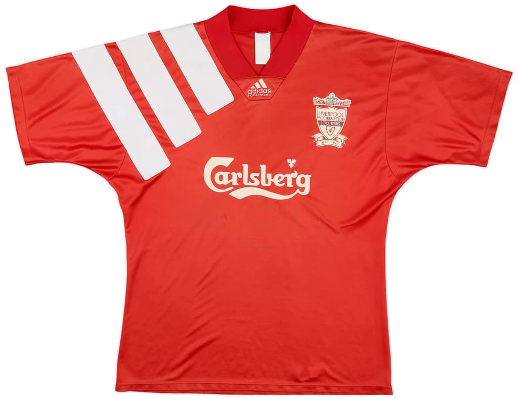 1992-93 Liverpool Centenary Home Shirt - 7/10 - (XL)