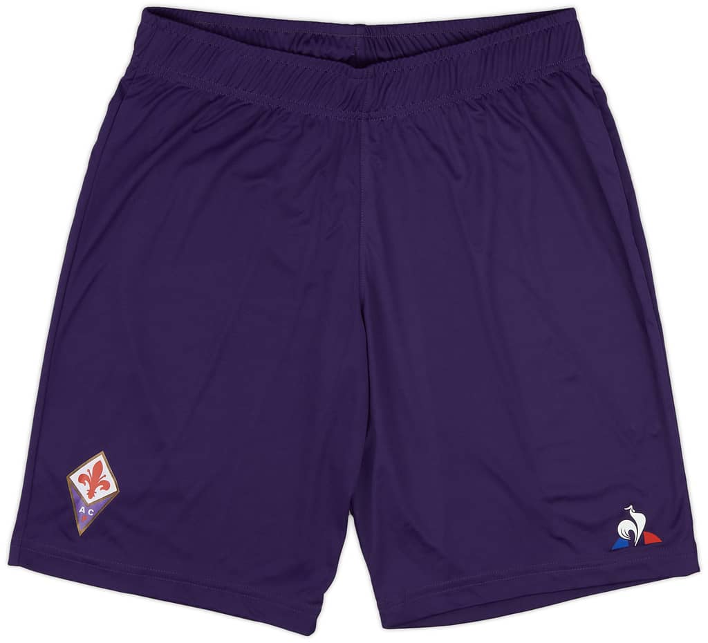 2019-20 Fiorentina Authentic Home Shorts - As New