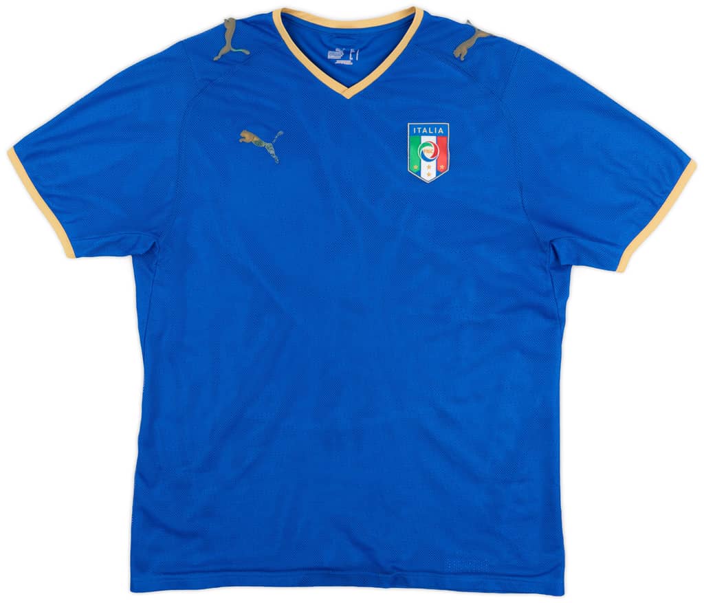 2007-08 Italy Home Shirt - 4/10 - (L)