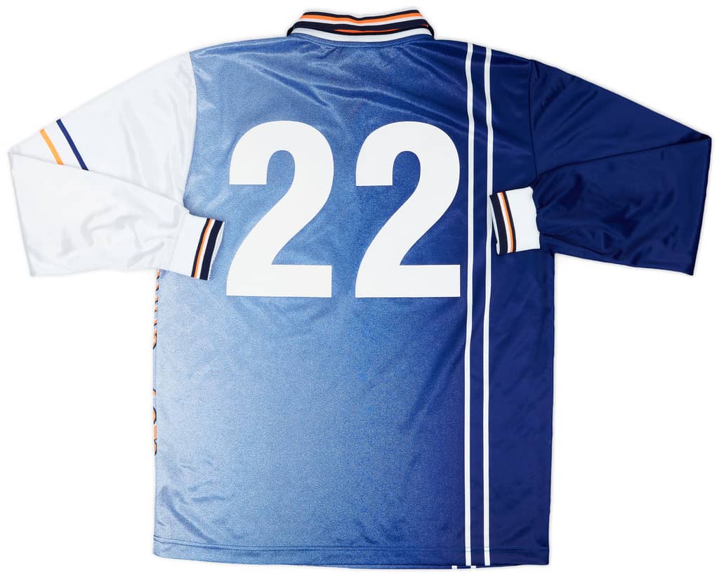 1998-99 Perugia Match Issue Away L/S Shirt #22