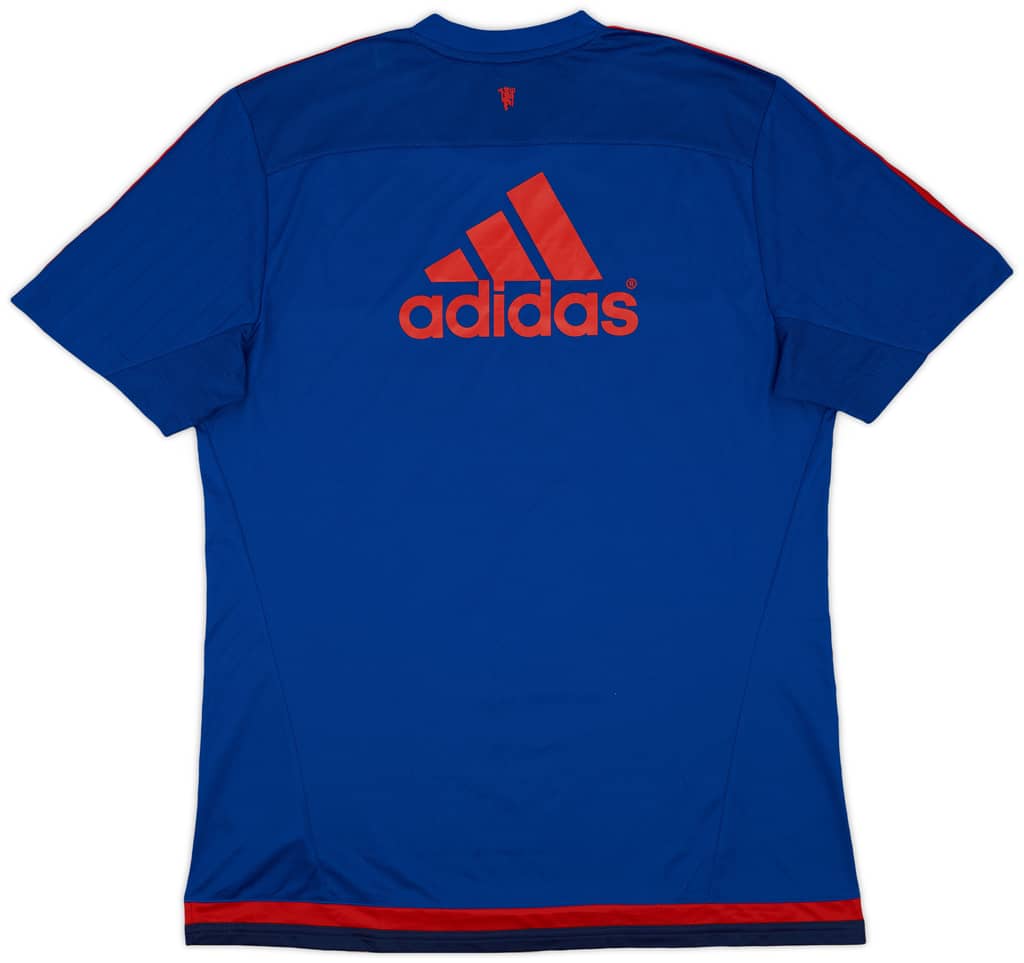 2015-16 Manchester United adidas Training Shirt - 9/10 - (L)