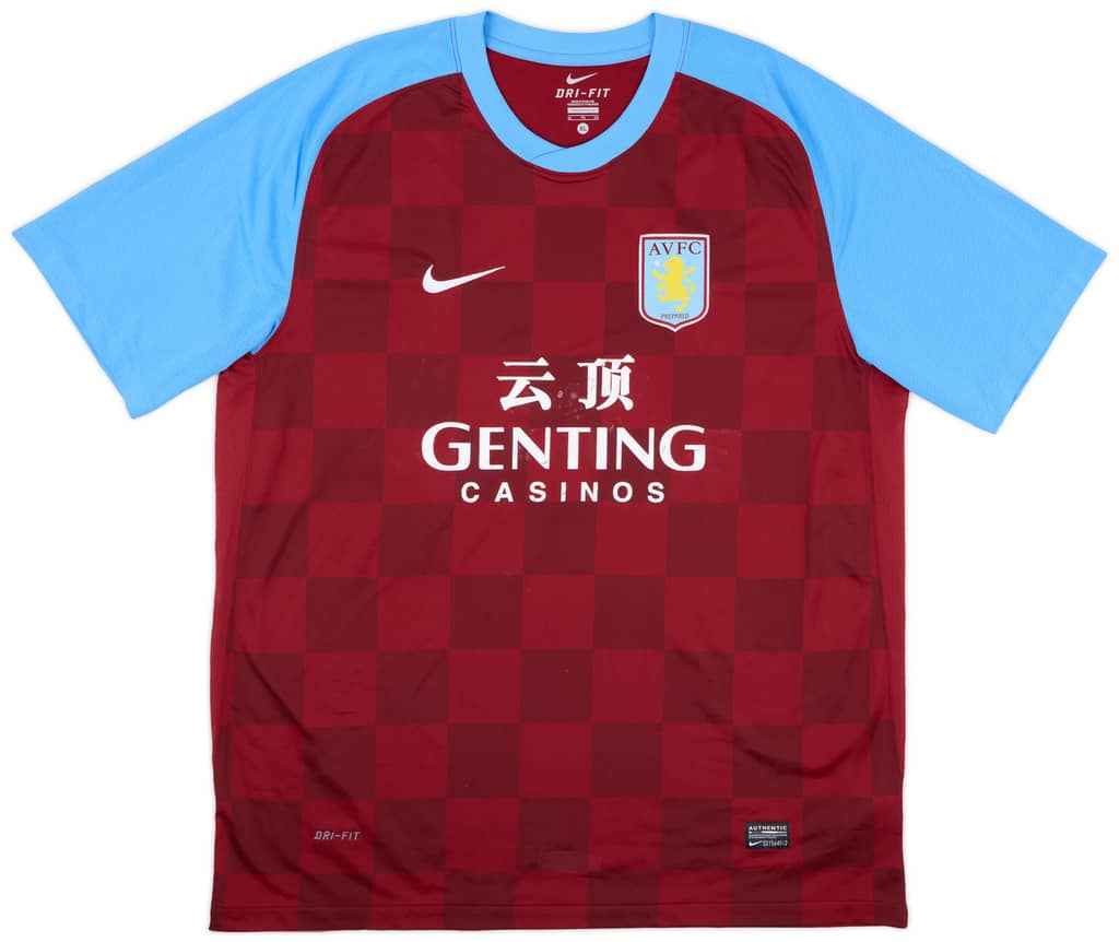 2011-12 Aston Villa Home Shirt - 5/10 - (XL)