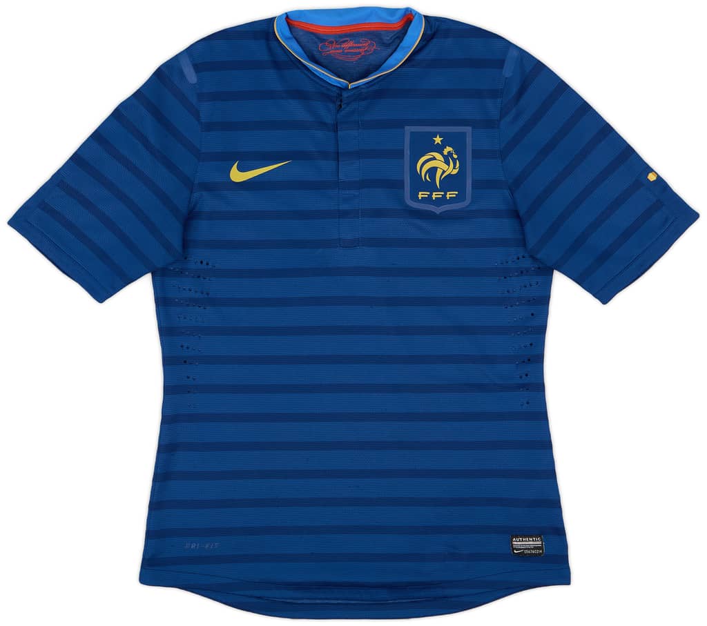2012-13 France Authentic Home Shirt - 8/10 - (M)
