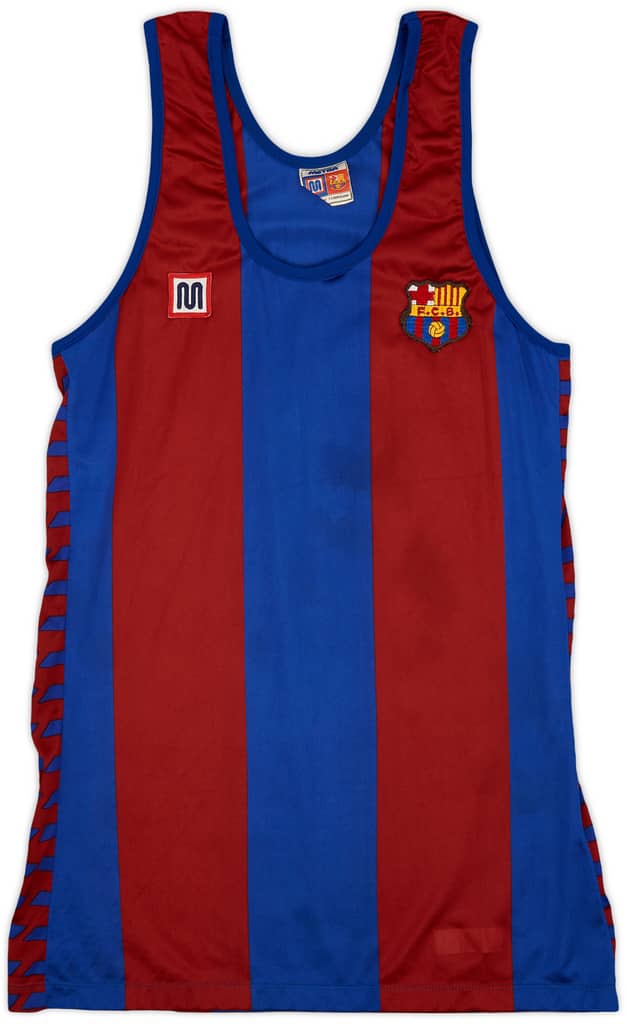 1984-89 Barcelona Meyba Training Vest - 5/10 - (L)
