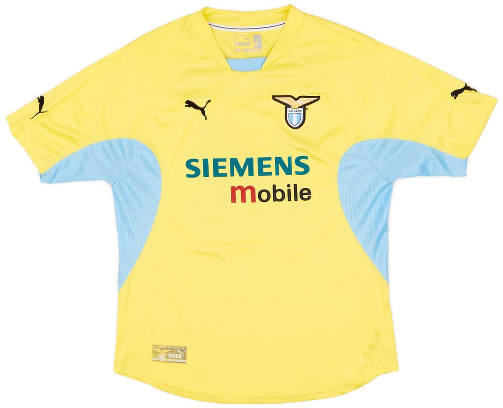 2001-02 Lazio Away Shirt Simeone #14 - 8/10 - (XL)