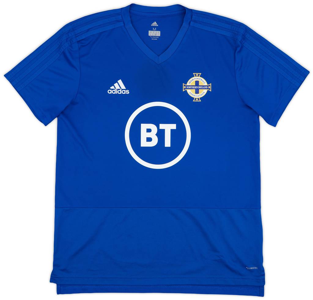2017-18 Northern Ireland adidas Training Shirt - 9/10 - (M)