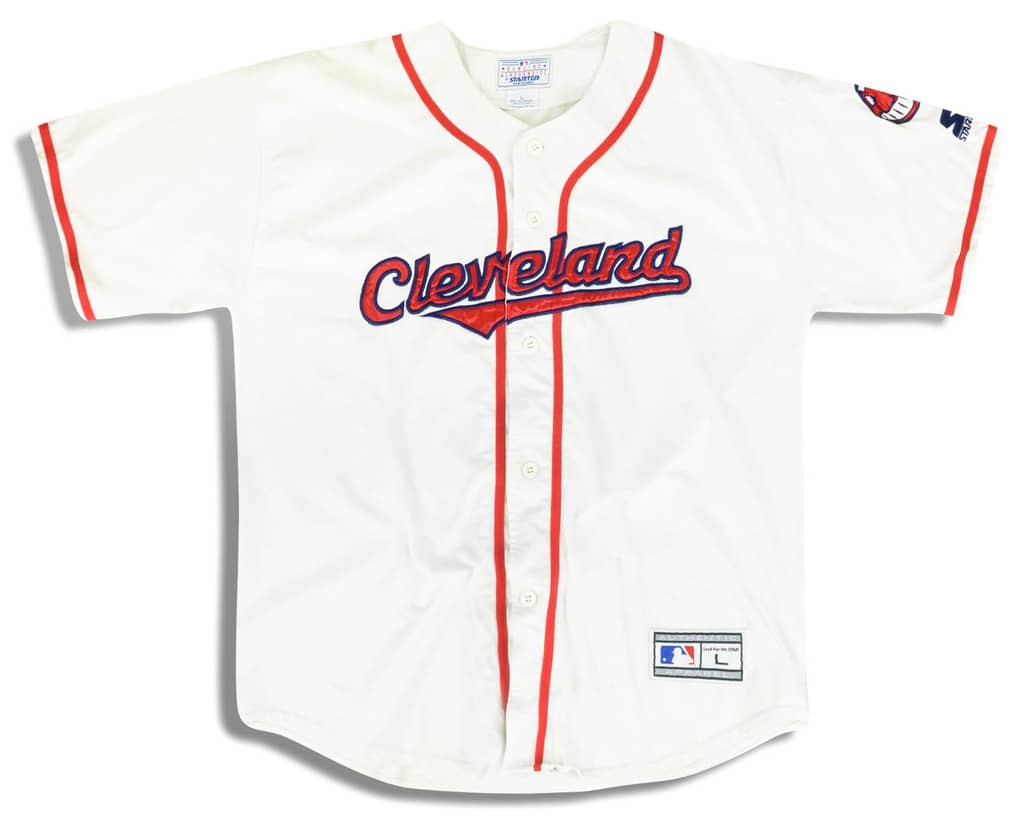 1995 Cleveland Indians Lopez Starter Jersey L