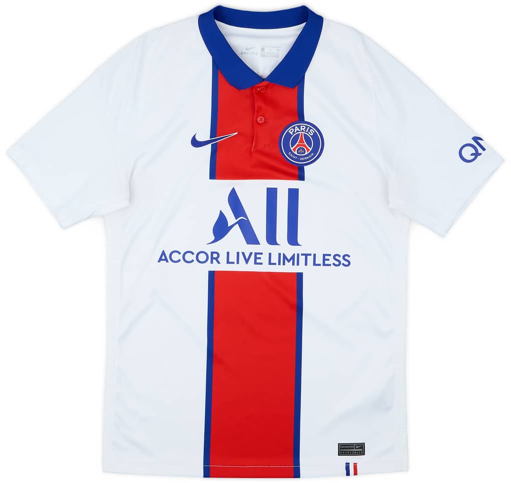 2020-21 Paris Saint-Germain Away Shirt - 9/10 - (S)
