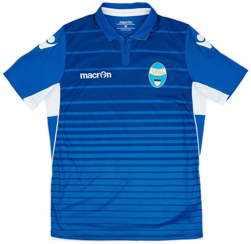 2017-18 SPAL Macron Training Shirt - 9/10 - (M)
