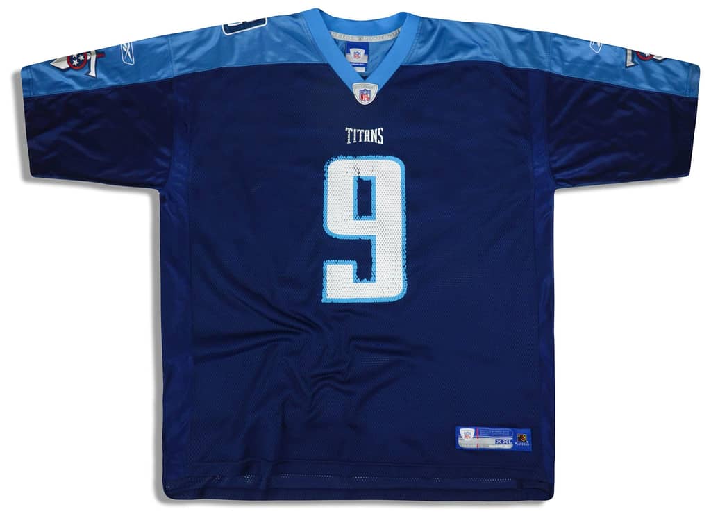 2005 Tennessee Titans McNair #9 Reebok On Field Jersey (Home) XXL