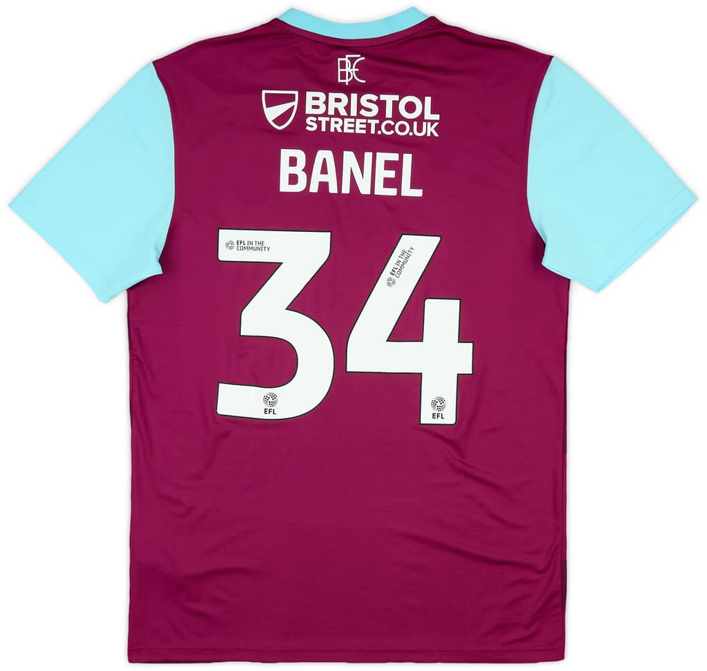 2024-25 Burnley Player Issue Home Shirt Banel #34 (M)