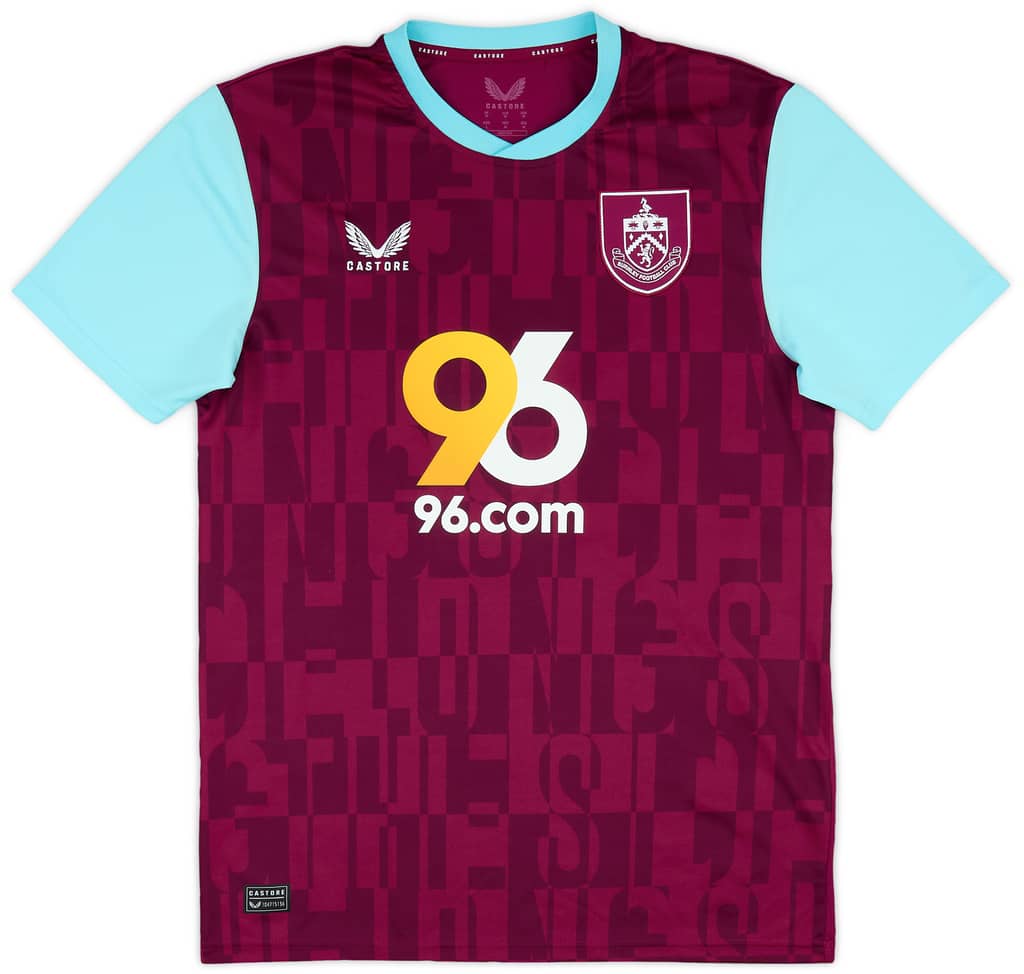 2024-25 Burnley Player Issue Home Shirt Banel #34 (M)