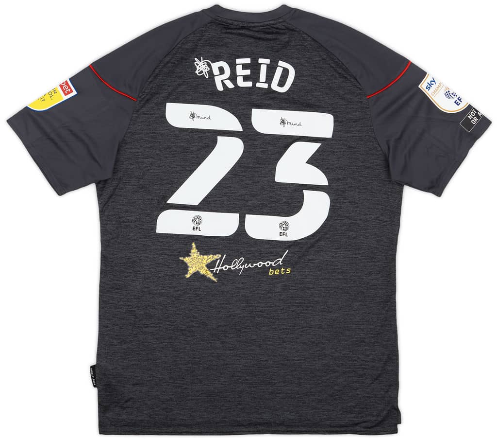 2020-21 Brentford Match Issue Away Shirt Reid #23