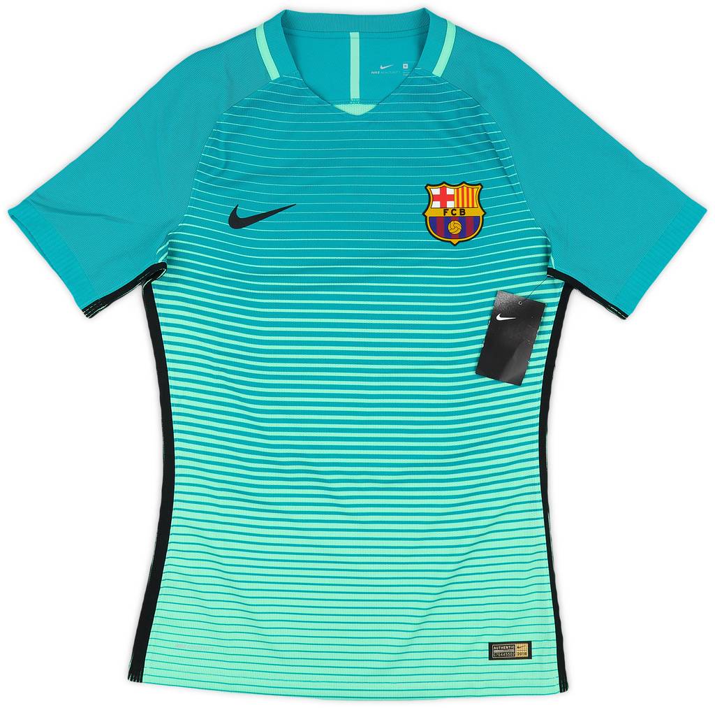 2016-17 Barcelona Authentic Third Shirt Messi #10 (M)