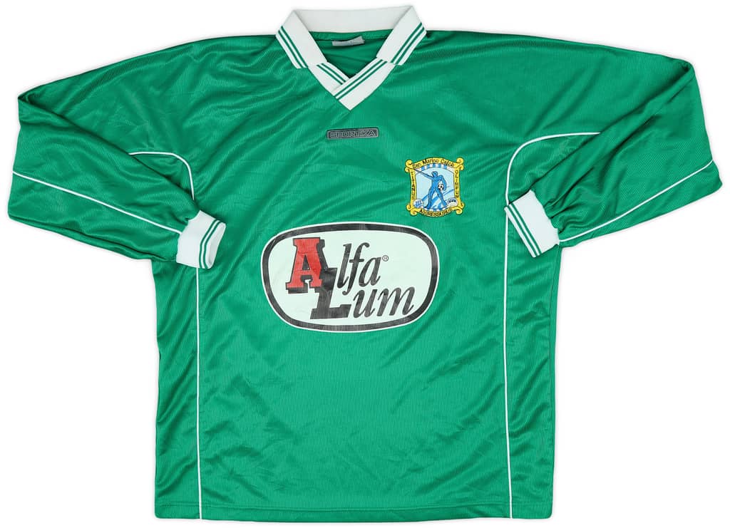 2000-02 San Marino Calcio Match Issue Away L/S Shirt #6
