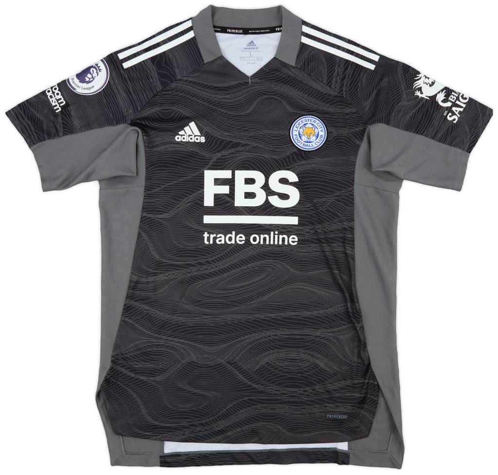 2021-22 Leicester Match Issue GK Shirt Jakupovic #35