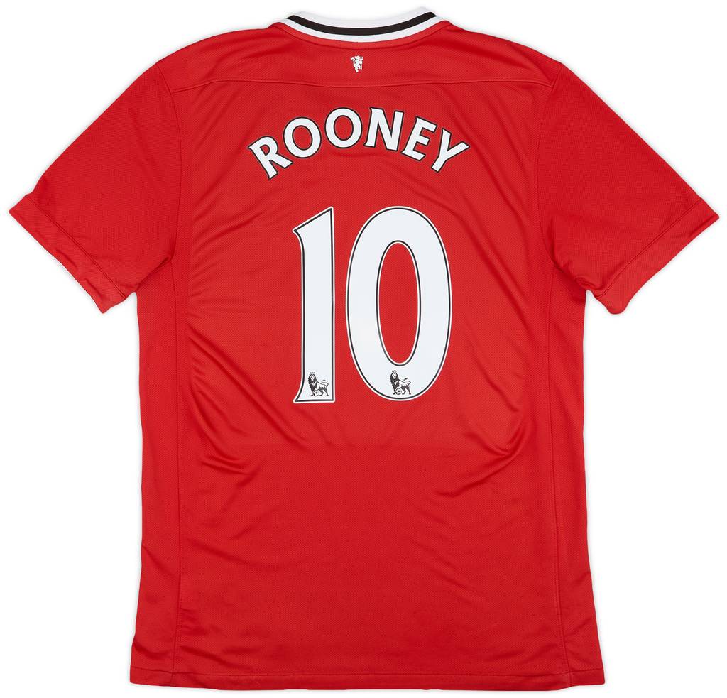 2011-12 Manchester United Home Shirt Rooney #10 - 5/10 - (L)