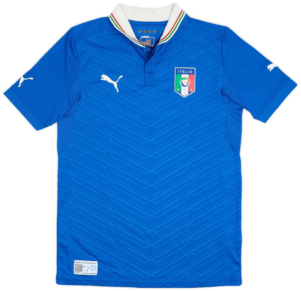 2012-13 Italy Home Shirt - 8/10 - (S)