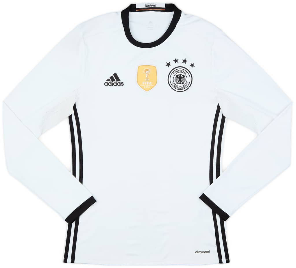 2015-16 Germany Home L/S Shirt - 7/10 - (XS)