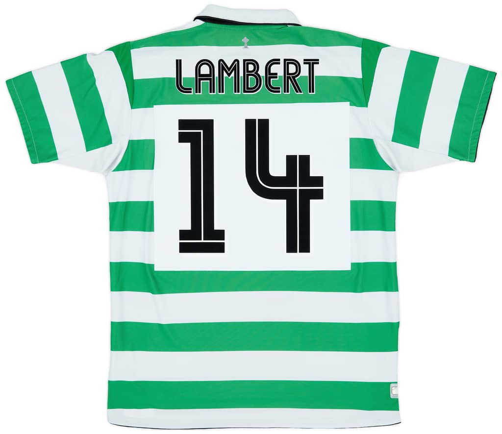 2004-05 Celtic Home Shirt Lambert #14 - 8/10 - (L)