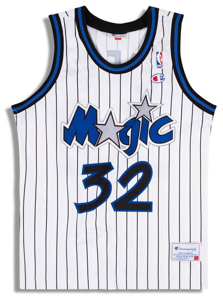 1992-96 Orlando Magic O’Neal #32 Champion Jersey (Home) S