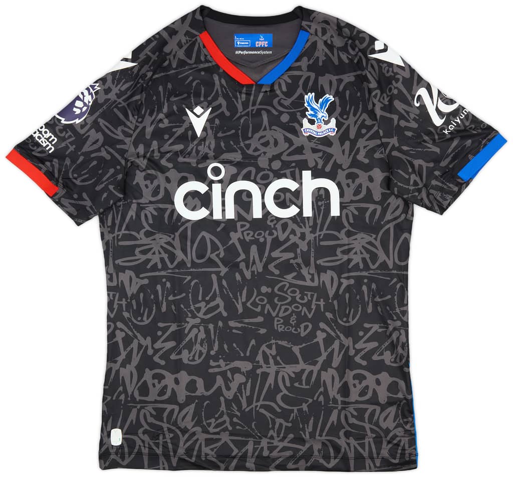 2023-24 Crystal Palace Match Issue Third Shirt Eze #10