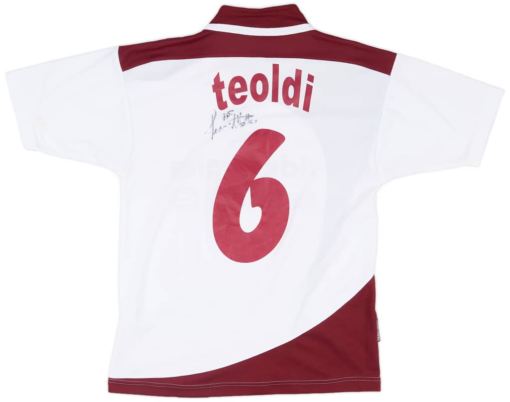 2009-10 Cittadella Away Shirt Teoldi #6 - 7/10 - (M)