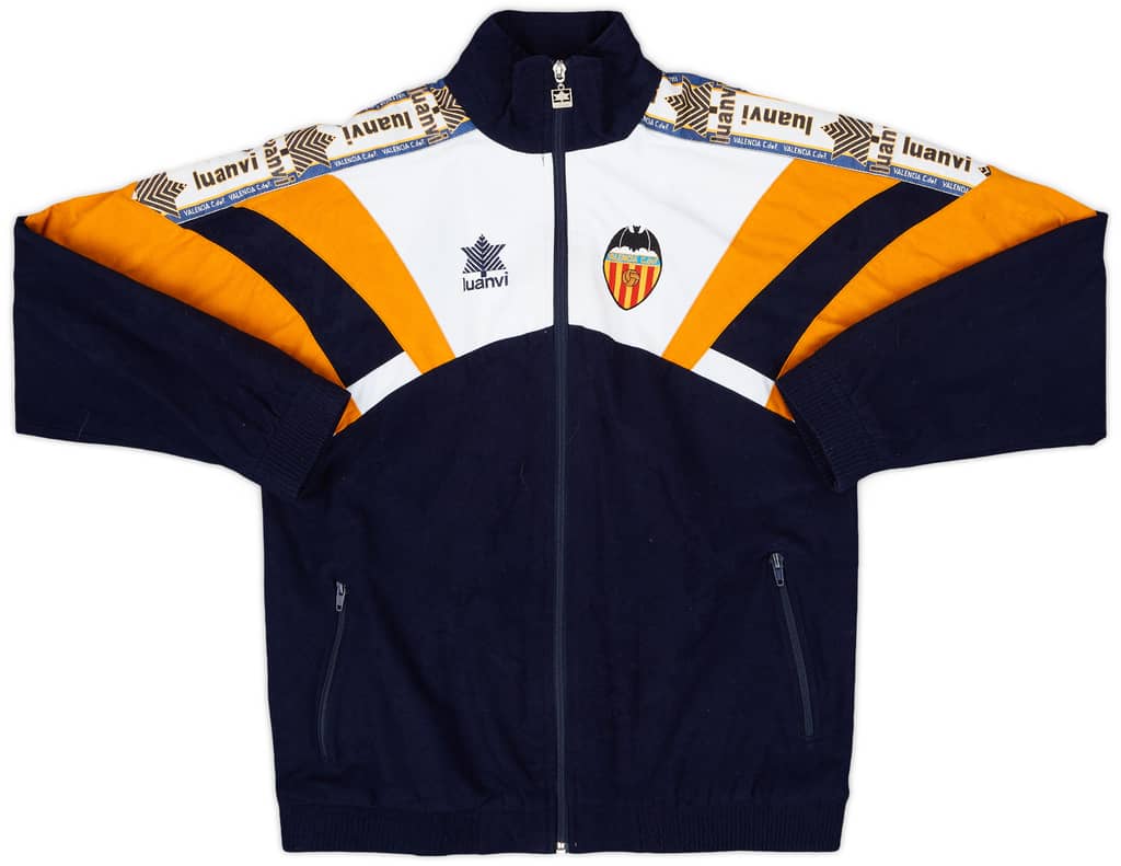 1996-97 Valencia Luanvi Track Jacket - 9/10 - (S)